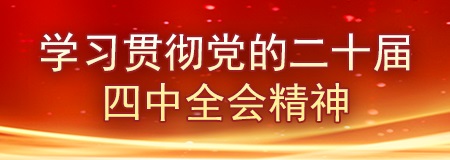 学习贯彻党的二十届四中全会精神
